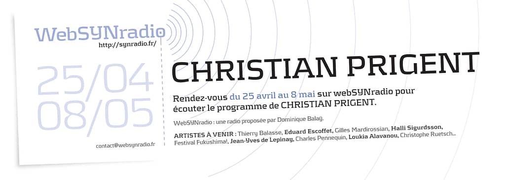 Christian PRIGENT websynradio