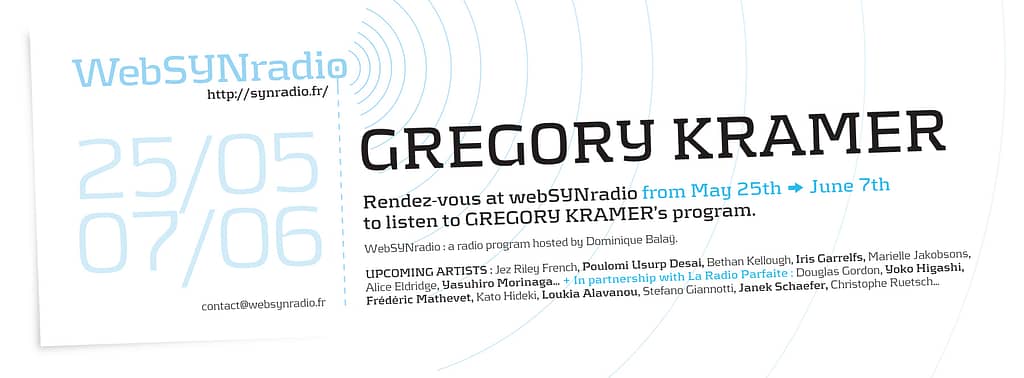 Gregory Kramer websynradio