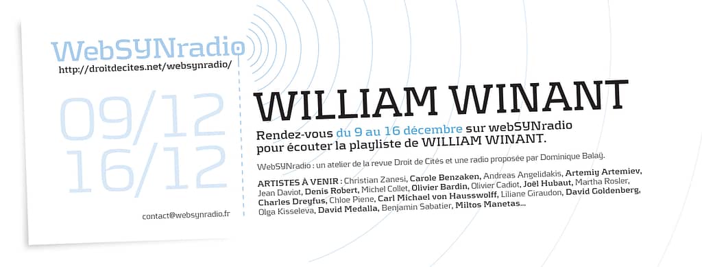 william-winant websynradio podcast