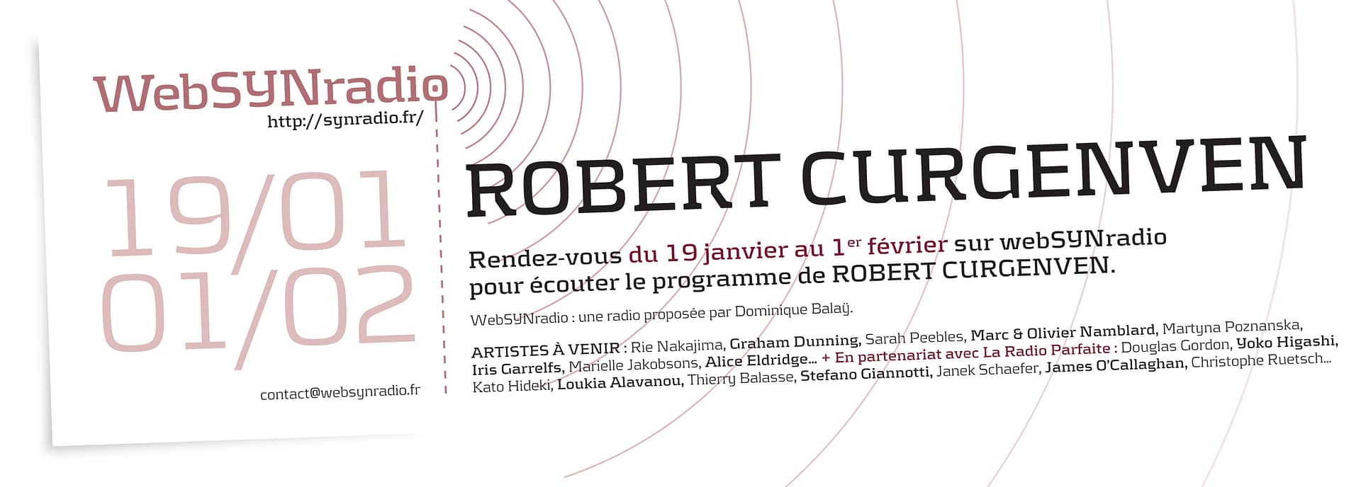 Robert Curgenven websynradio